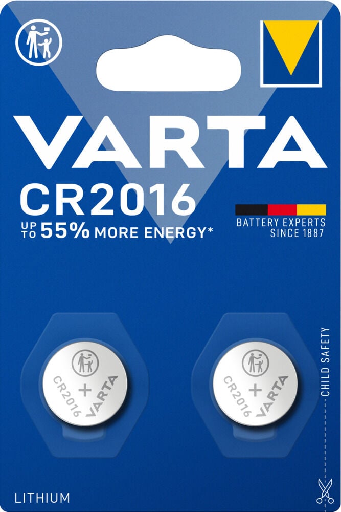 Varta CR2016 - Batterij
