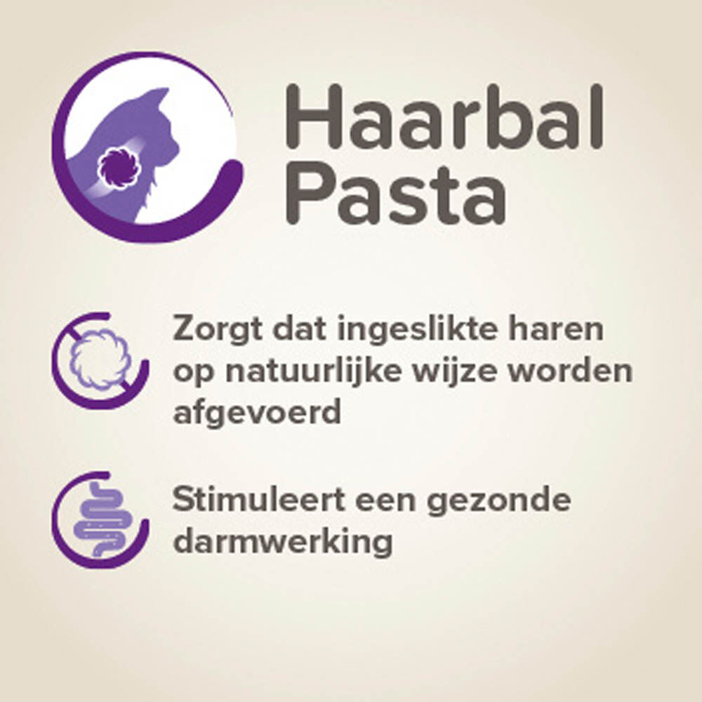 Beaphar Duo - Active Met Malt  - Haarbalpasta - 100 Gram - 17.5x5x3.5 cm