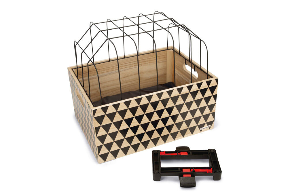 Beeztees Touring Hout + Kap - Fietsmand