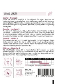 Hortitops Wortelen Daucus carota Verb. van Nantes - Groentezaden