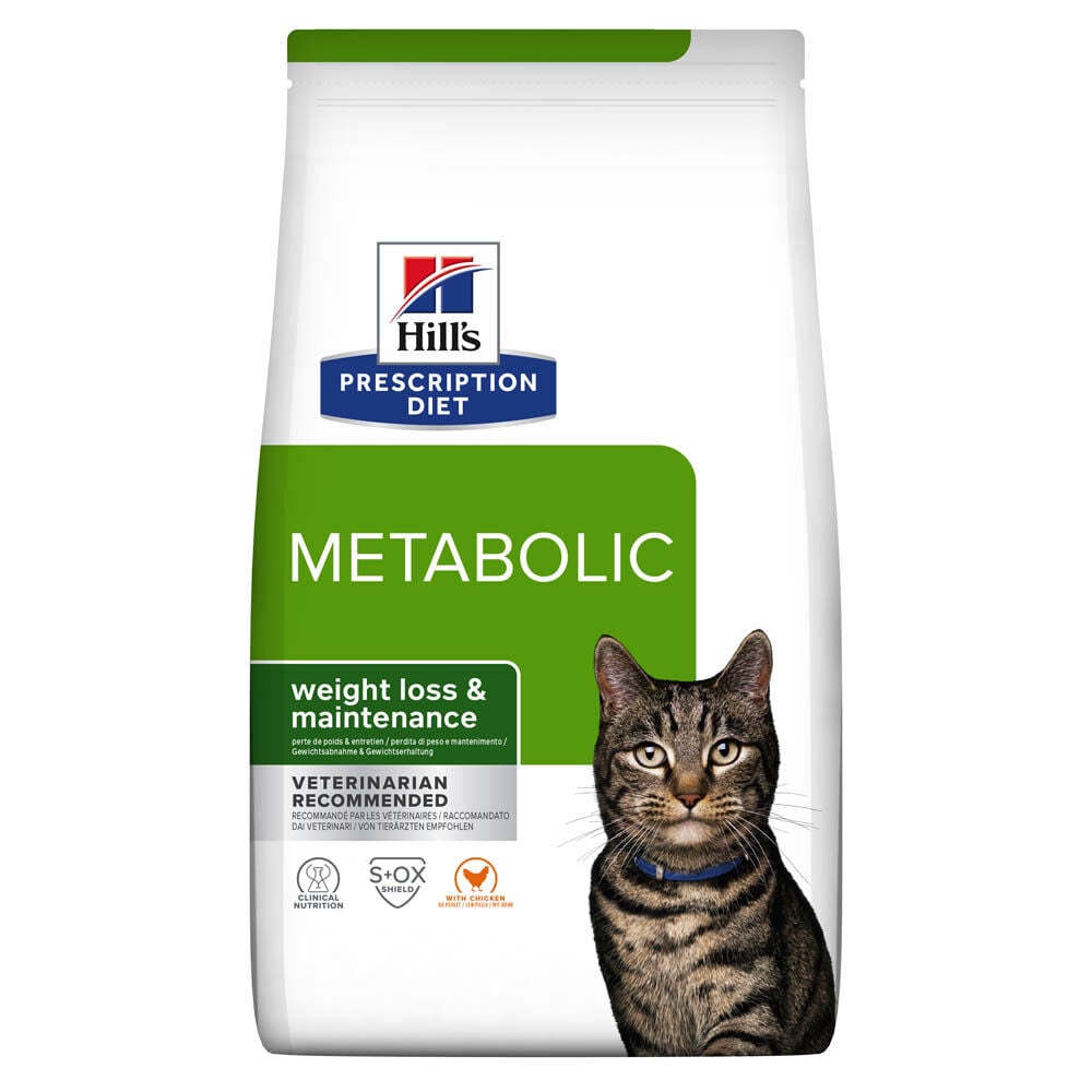 Hill's Prescription Diet Metabolic - Kattenvoer - 3000 Gram - kip Hill's Prescription Diet Metabolic - Kattenvoer - 3000 Gram - kip