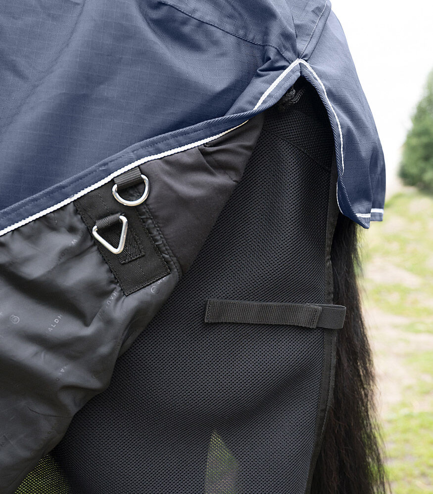 Waldhausen Air Mesh - Staldeken - Paardendeken - Zwart - 115/165