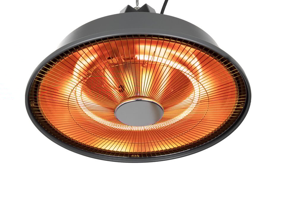 Eurom Sail 1500 GR - Hangende terrasverwarmer - Grijs - 1500 W