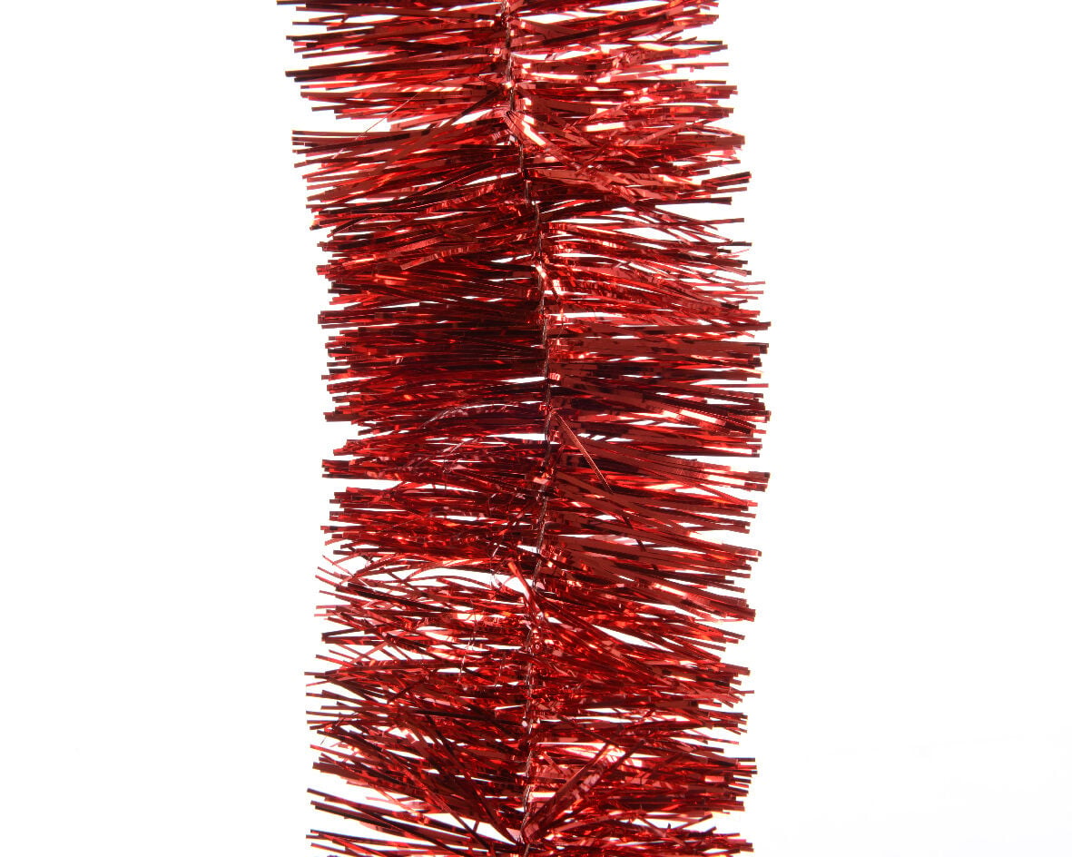 Decoris - Guirlande Glans - Rood - 270 cm Decoris - Guirlande Glans - Rood - 270 cm