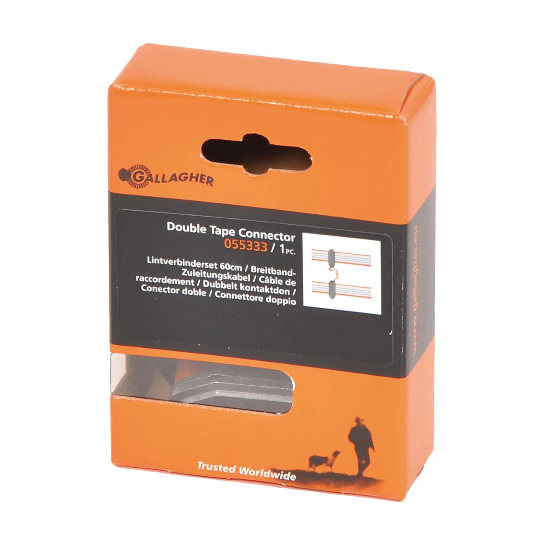 Gallagher - Lintverbinderset - 11 cm - Metaal - 8 cm