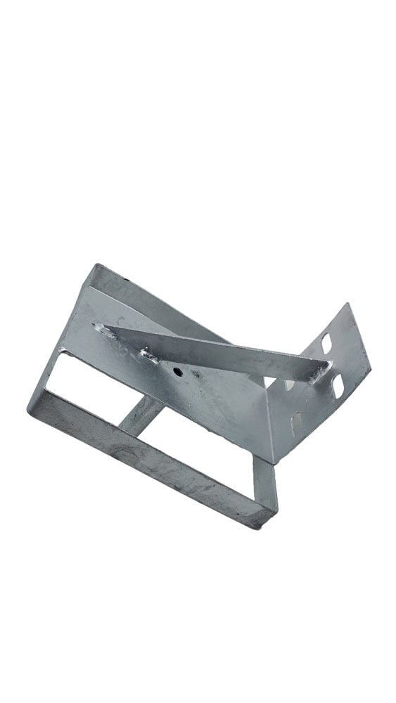 Liksteenhouder Verzinkt tbv 10kg blok - Grijs - 22.5x20x20 cm