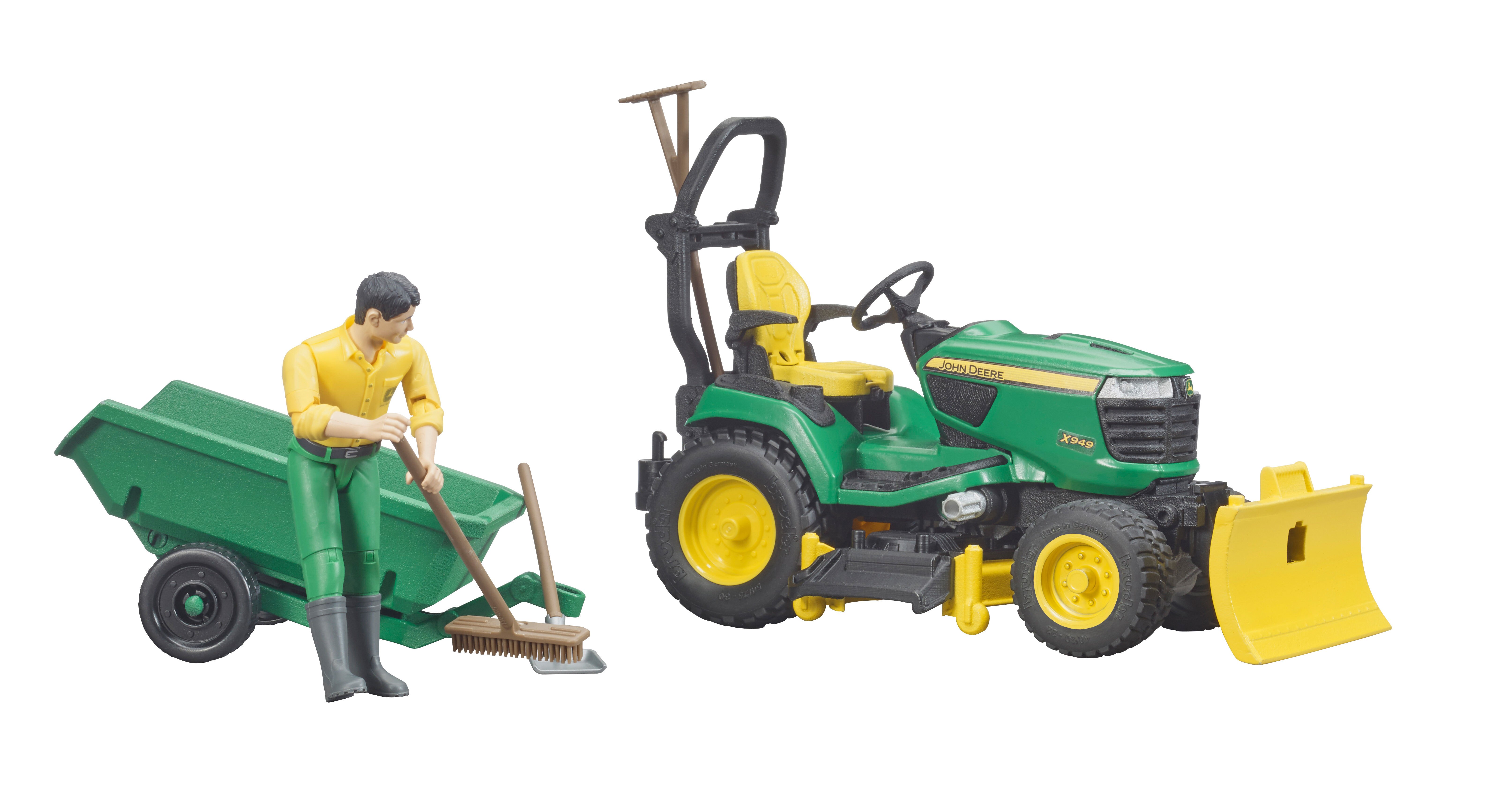 Bruder - Miniatuur Zitmaaier Bruder - Miniatuur Zitmaaier