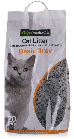 Agri Select Basic Grey- kattenbakvulling