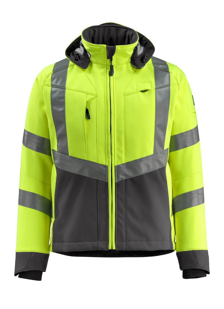 Mascot Blackpool - Softshell - Geel / antraciet - S Mascot Blackpool - Softshell - Geel / antraciet - S