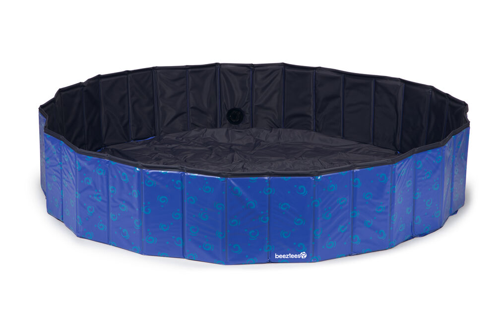 Beeztees Doggy Dip - Hondenzwembad -Waterspeelgoed - blauw - 30x120x16 cm - L Beeztees Doggy Dip - Hondenzwembad -Waterspeelgoed - blauw - 30x120x16 cm - L