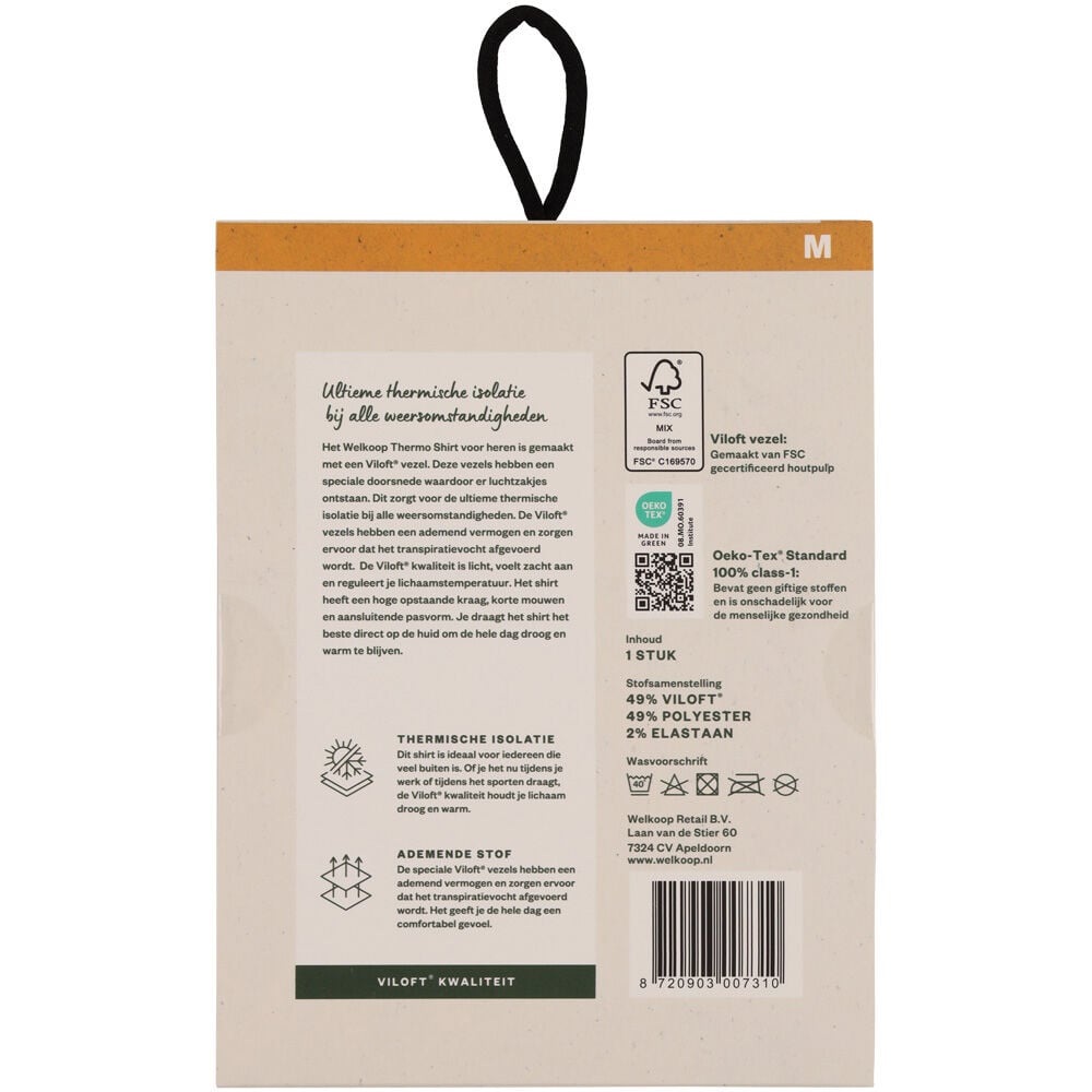 Welkoop - Thermoshirt - Antraciet - M