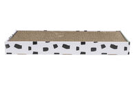 Beeztees Jixy Karton - Krabplank - Wit Bruin - 10x47x10 cm