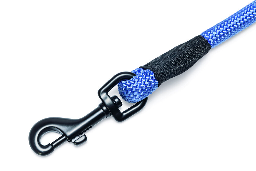 Beeztees Premium Parinca - Hondenriem - blauw - 1.2 cm - 280 cm