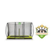 Exit Silhouette - Inground trampoline - Groen - 244x366 cm