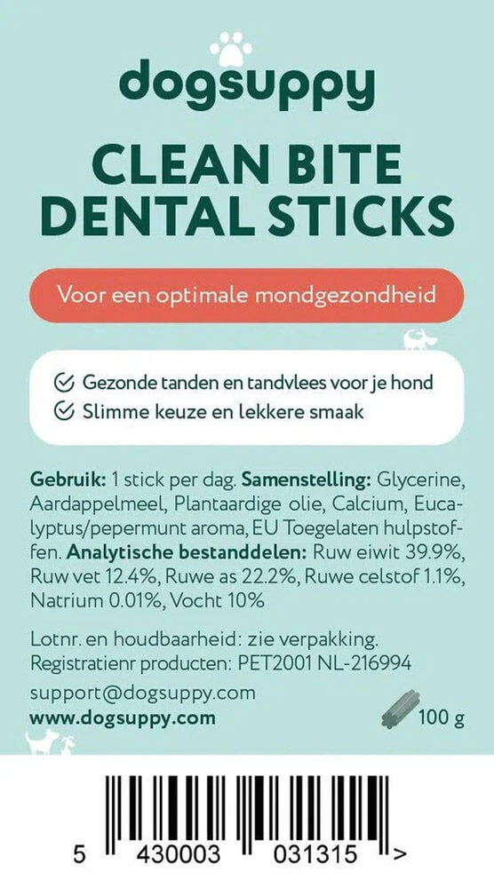 Dogsuppy Clean Bite - Gebitsverzorging