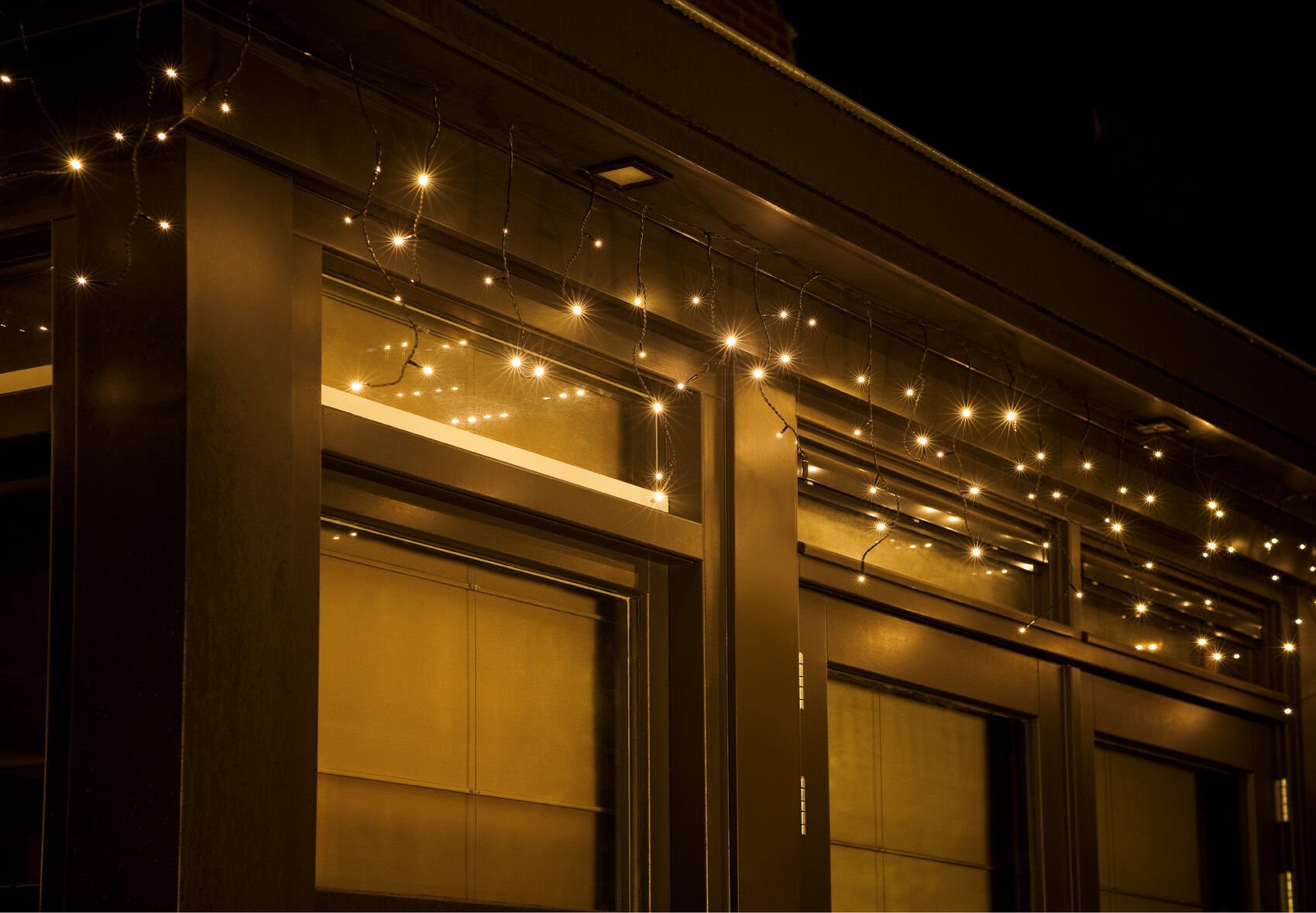 Lumineo Twinkelend - IJspegelverlichting - 175 - Warm wit - 75 cm