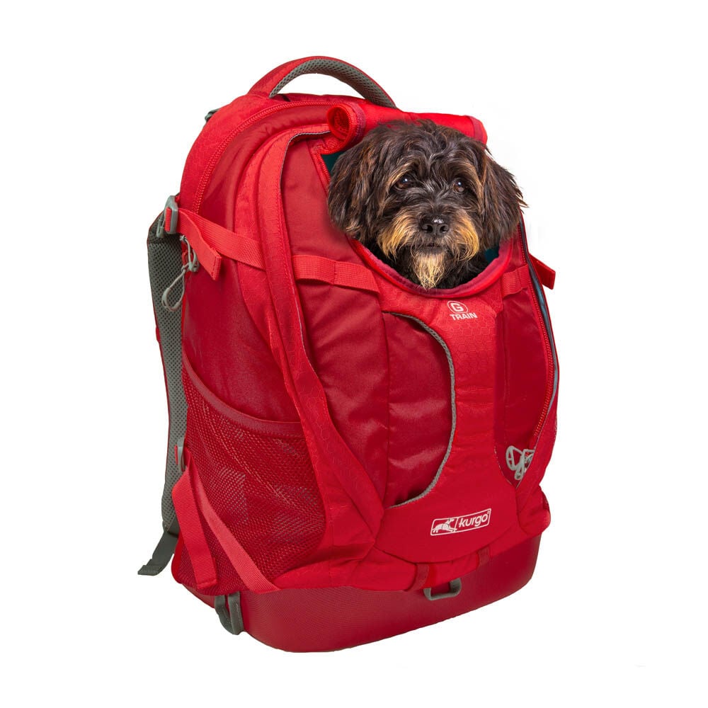 Kurgo G-train Hondenrugzak - Reistas - rood - 53x23x1 cm Kurgo G-train Hondenrugzak - Reistas - rood - 53x23x1 cm