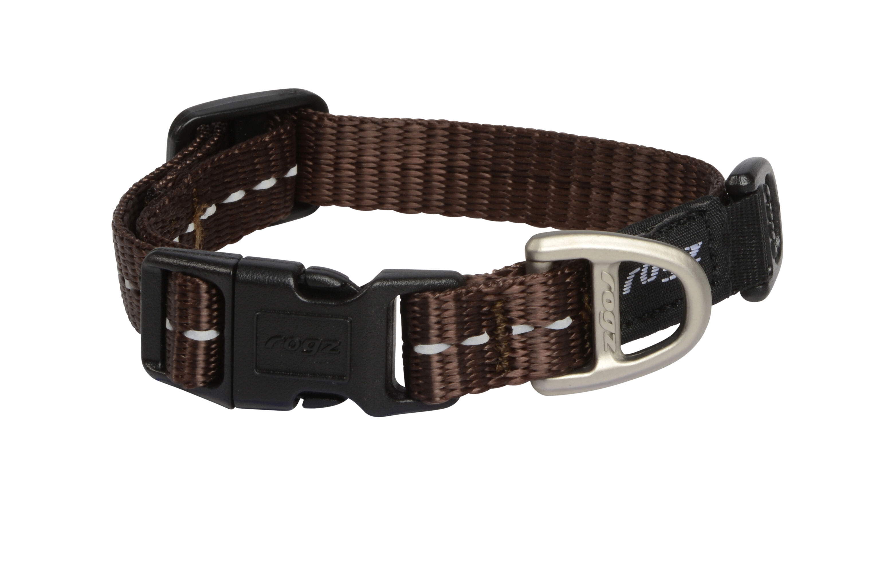 Rogz Utility - Halsband Hond - bruin - 16 tot 22 cm Rogz Utility - Halsband Hond - bruin - 16 tot 22 cm