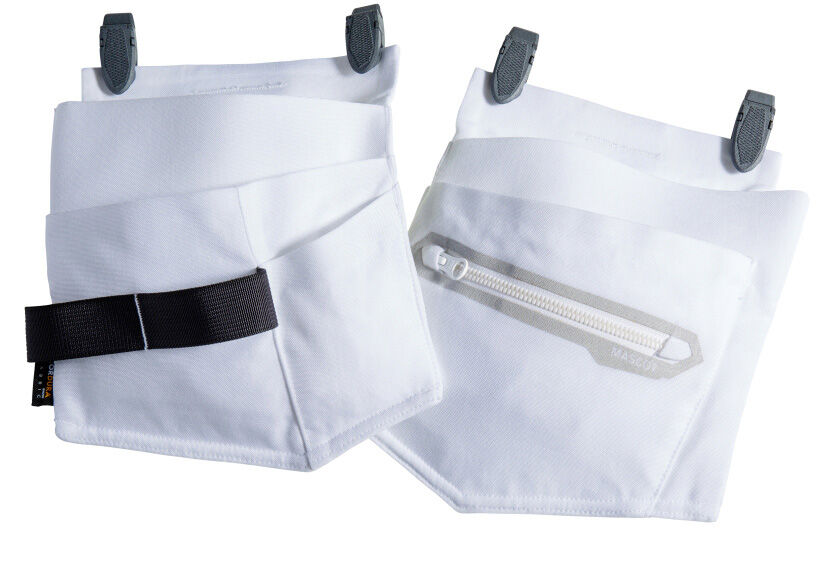 Mascot Customized - Spijkerzakken Bouwvakker - Wit - 1 maat Mascot Customized - Spijkerzakken Bouwvakker - Wit - 1 maat