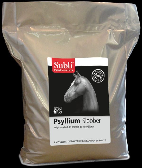 Subli Psyllium slobber - Supplement - 6 Kilogram - Zak