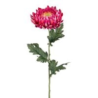 Mica Decorations Chrysant Fuchsia - Kunstbloem - 15x15x76 cm