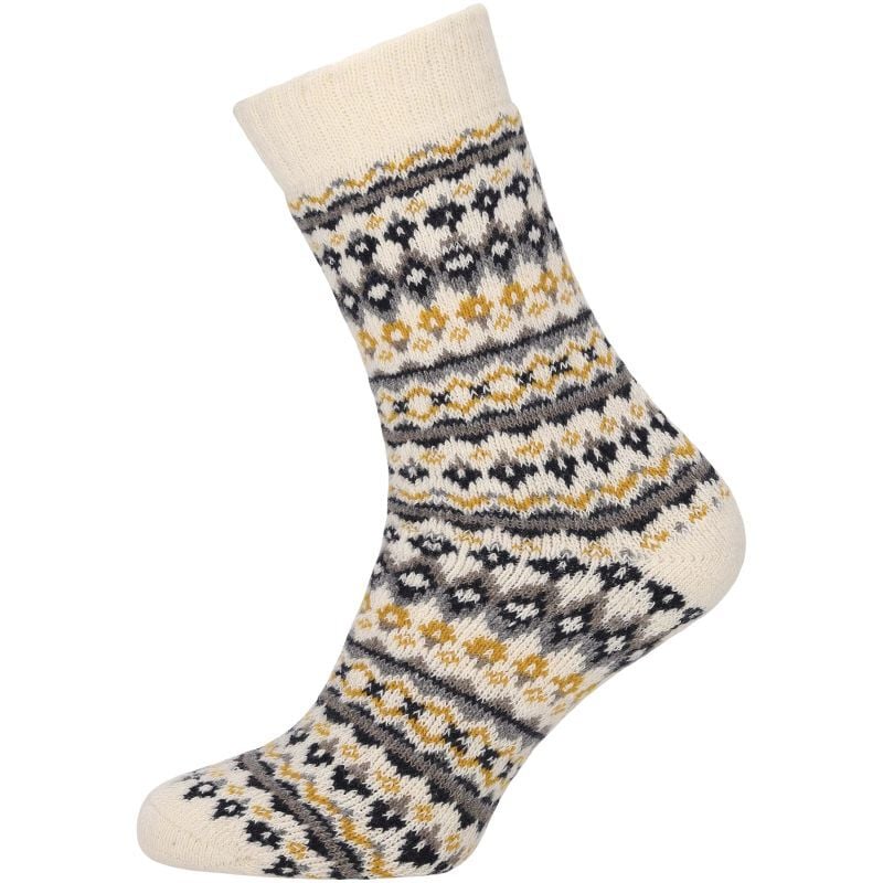 Welkoop Print - Sokken - Wit - 35-38