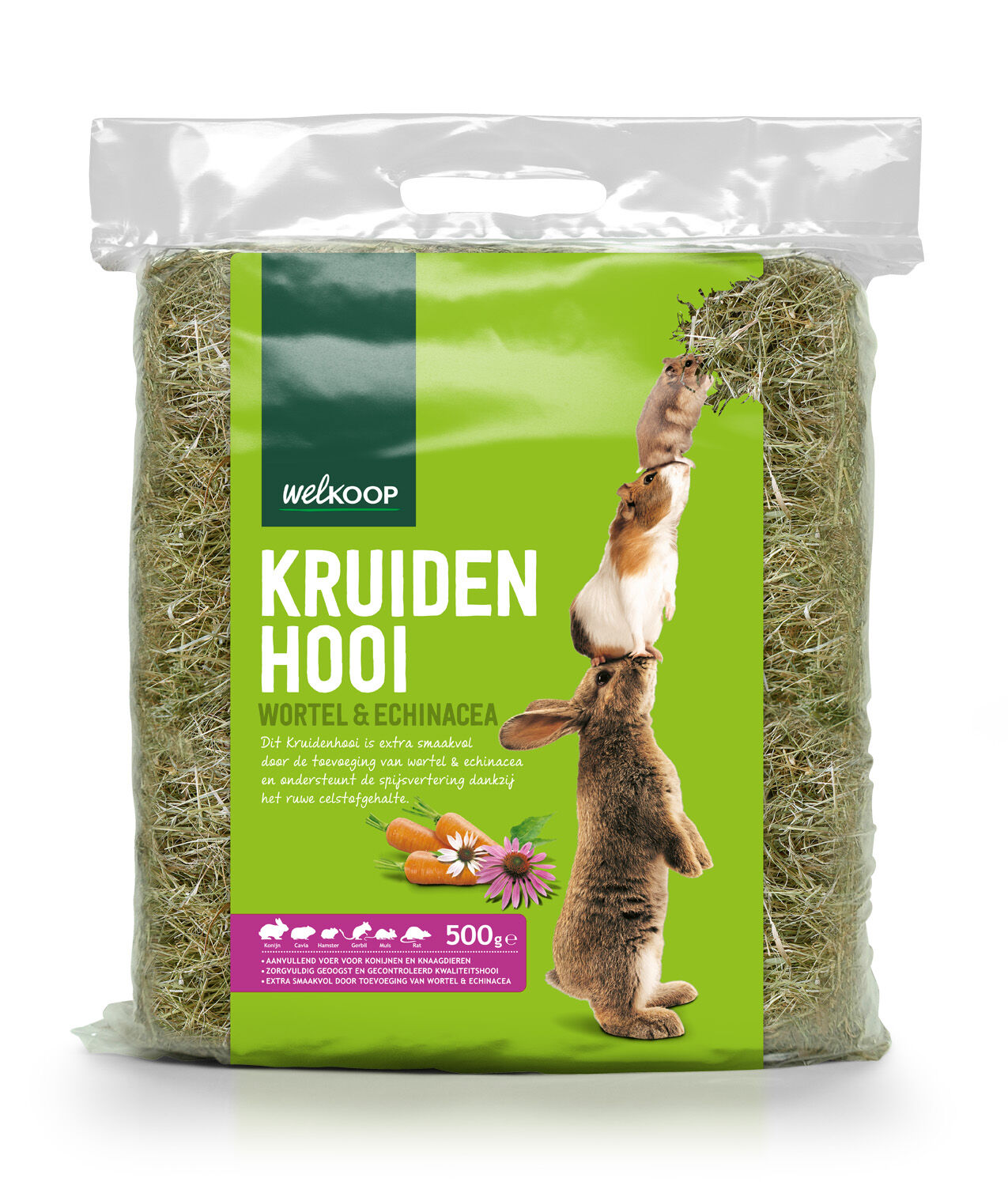 Welkoop - Kruidenhooi - 500 Gram - wortel