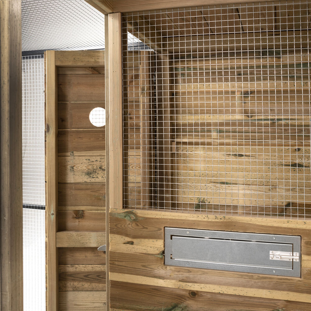 Voldux Thomas - Volière - Naturel / zwart - Links