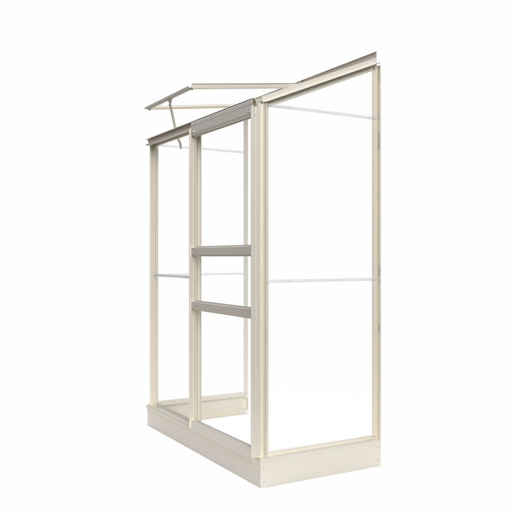 Royal Well Emma I - Muurkas - Wit - 194x132x69 cm - Veiligheidsglas