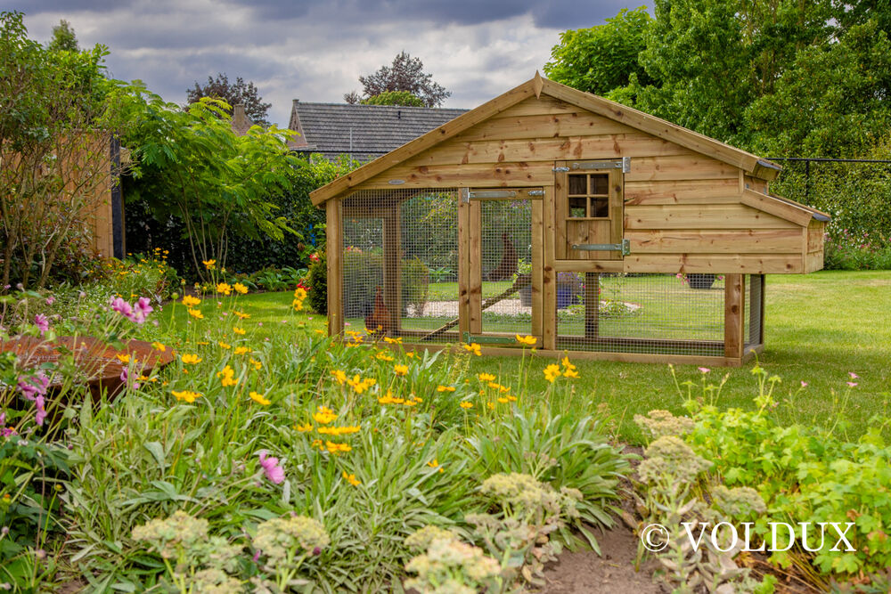 Voldux Romy - Dierenverblijf met ren - Naturel - Rechts - Groot