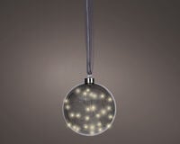Lumineo LED Bal - Hanglamp - 30 - Grijs - Warm wit