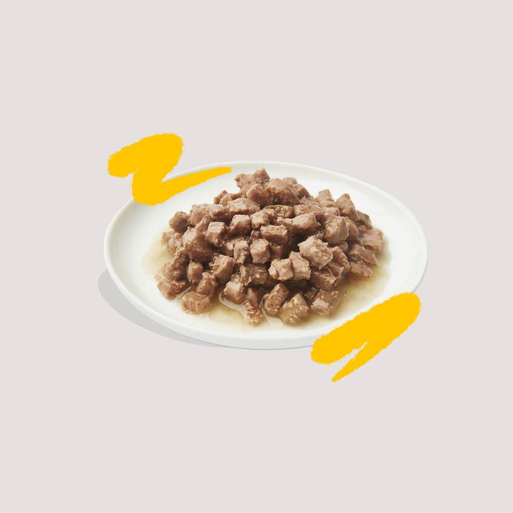 Edgard & Cooper Stukjes in saus - Kattenvoer - 85 Gram - kip, kalkoen