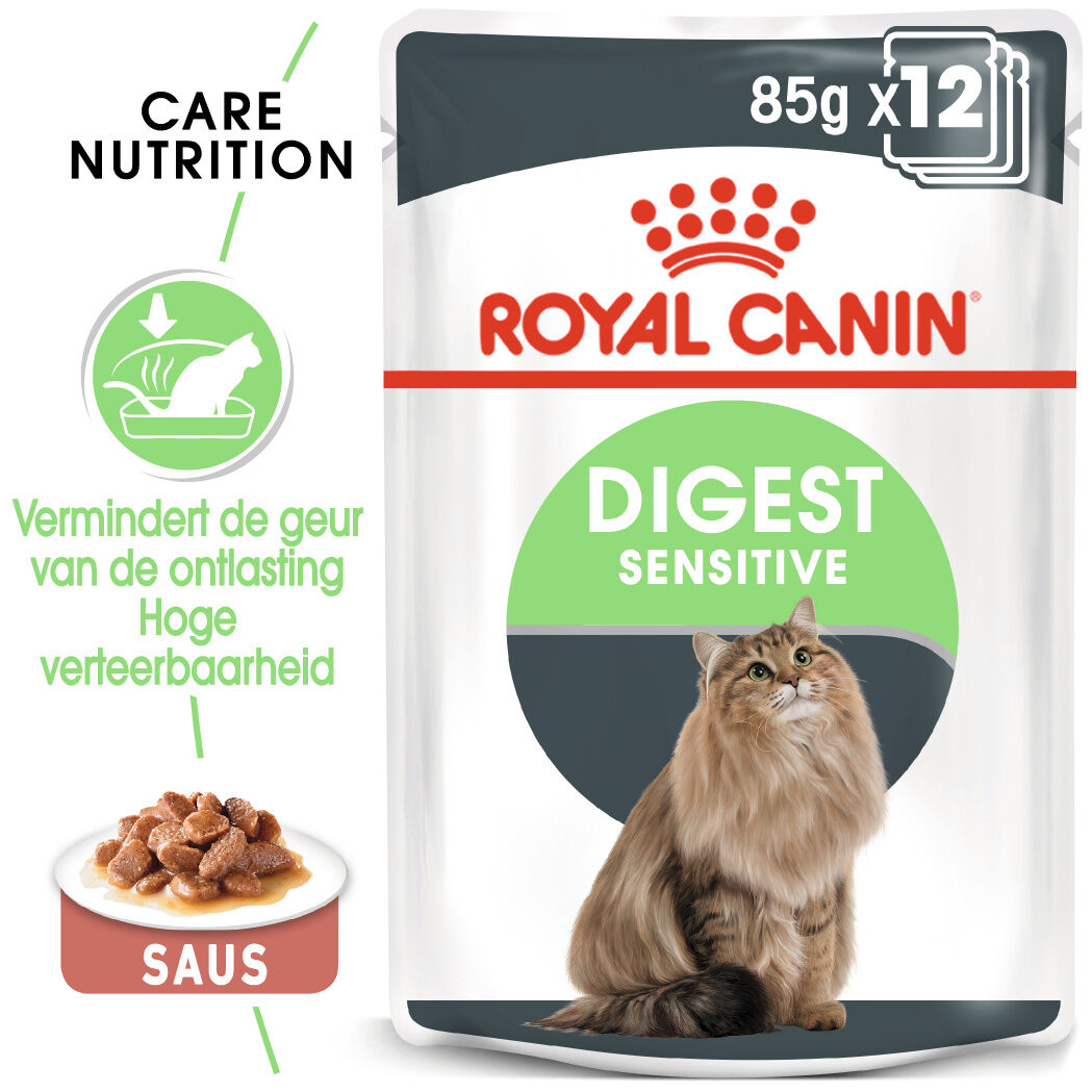 Royal Canin Digest Sensitive Pouch - Kattenvoer - 1020 Gram