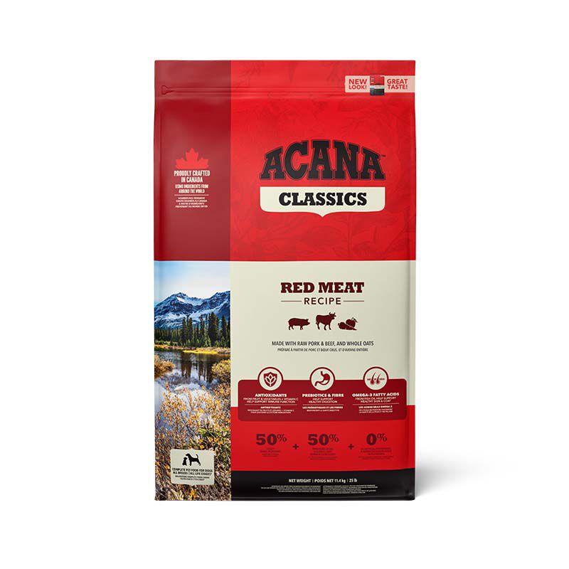 Acana Classic Red - Hondenvoer - 9700 Gram - vlees