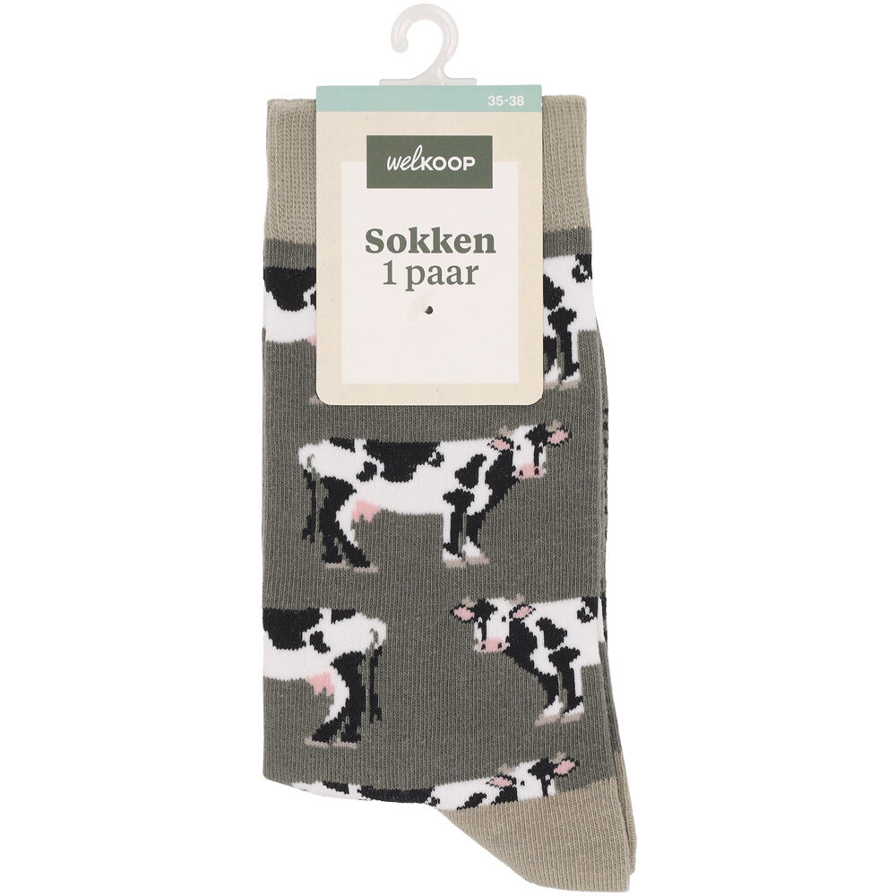 Welkoop Fun Koe - Sokken