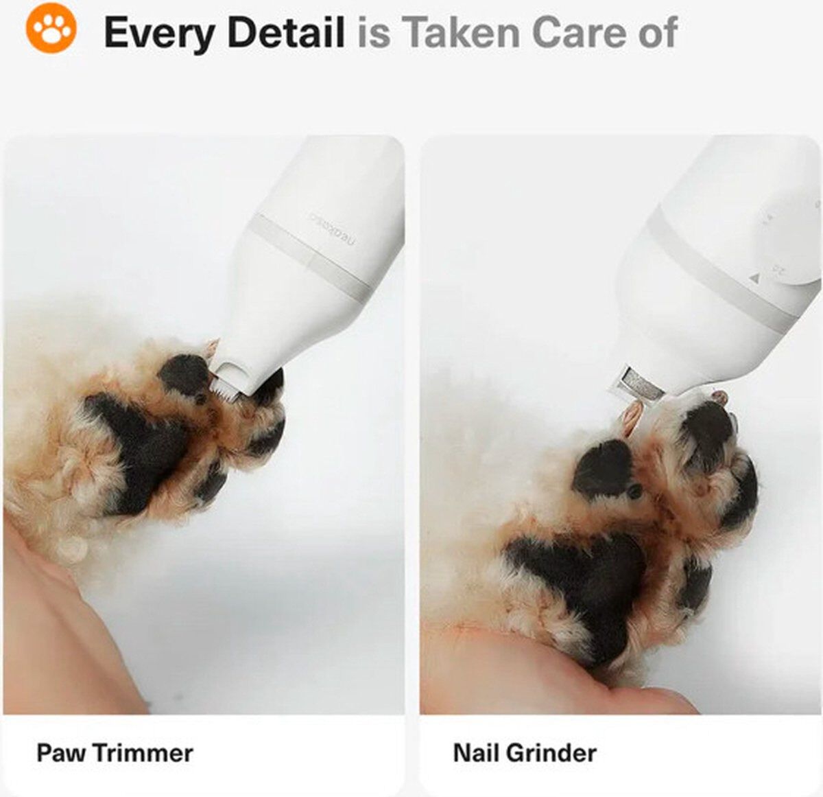 Neakasa S1 Pro 8-in-1 Verzorgingsset - Hondentondeuse - Wit
