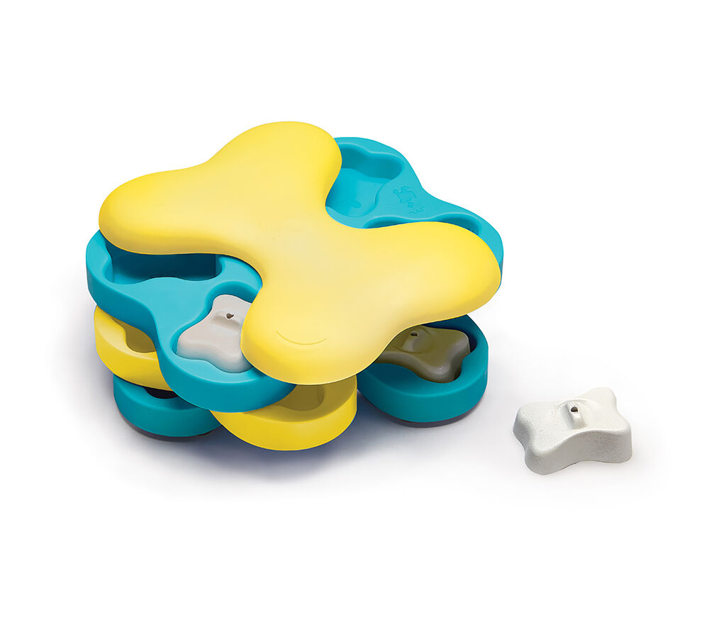 Nina Ottosson Tornado - Puzzel - Hondenspeelgoed - blauw - 8.3x27.9x19.1 cm