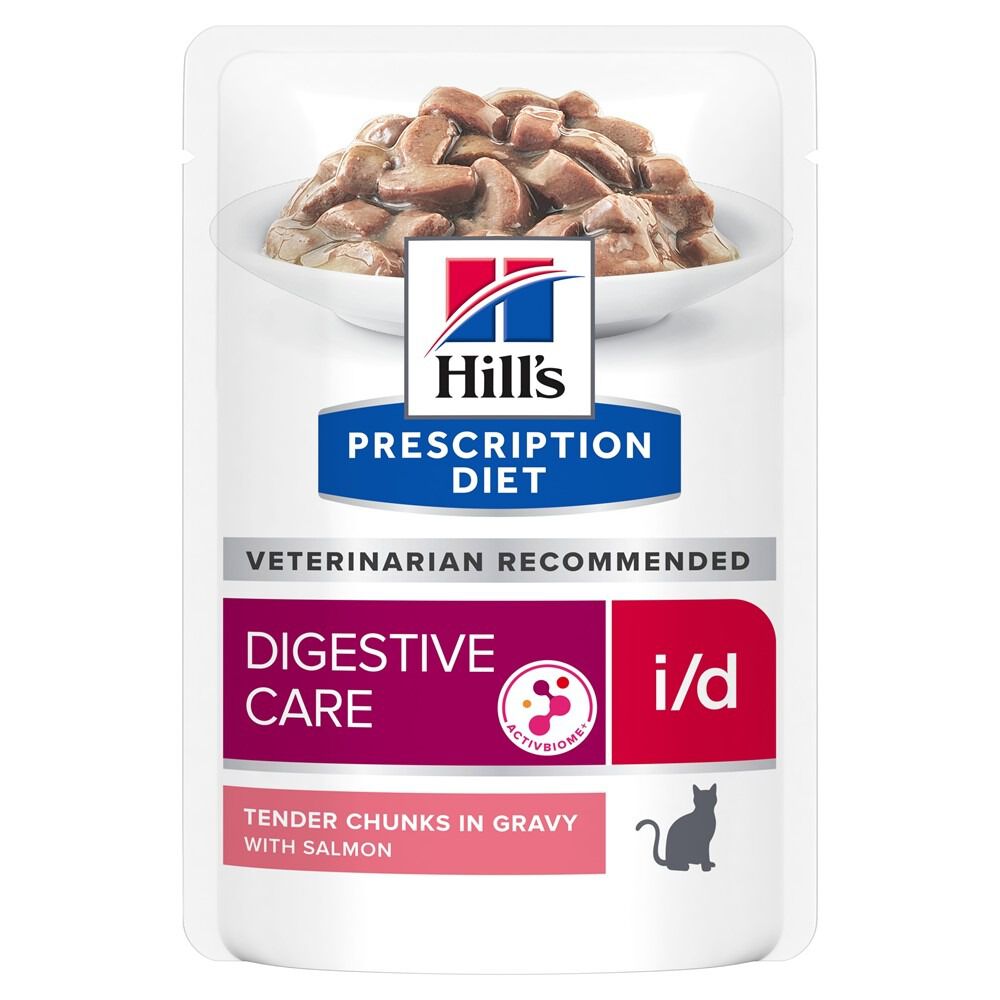 Hill's Prescription Diet Digestive Care - Kattenvoer - 12x85 gram - 85 Gram - zalm