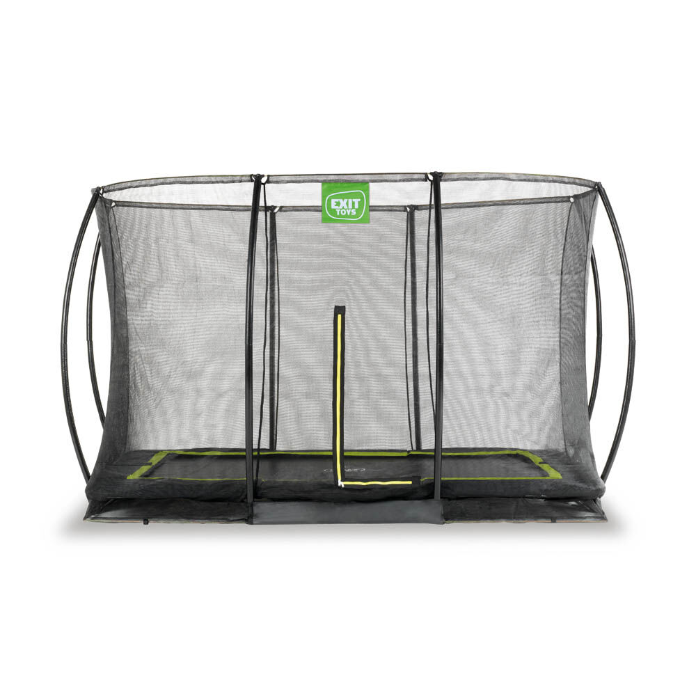 Exit Silhouette - Inground trampoline - Zwart - 1x244x366 cm Exit Silhouette - Inground trampoline - Zwart - 1x244x366 cm