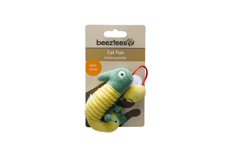 Beeztees Kameleon Jungle - Kattenspeeltje - Geel