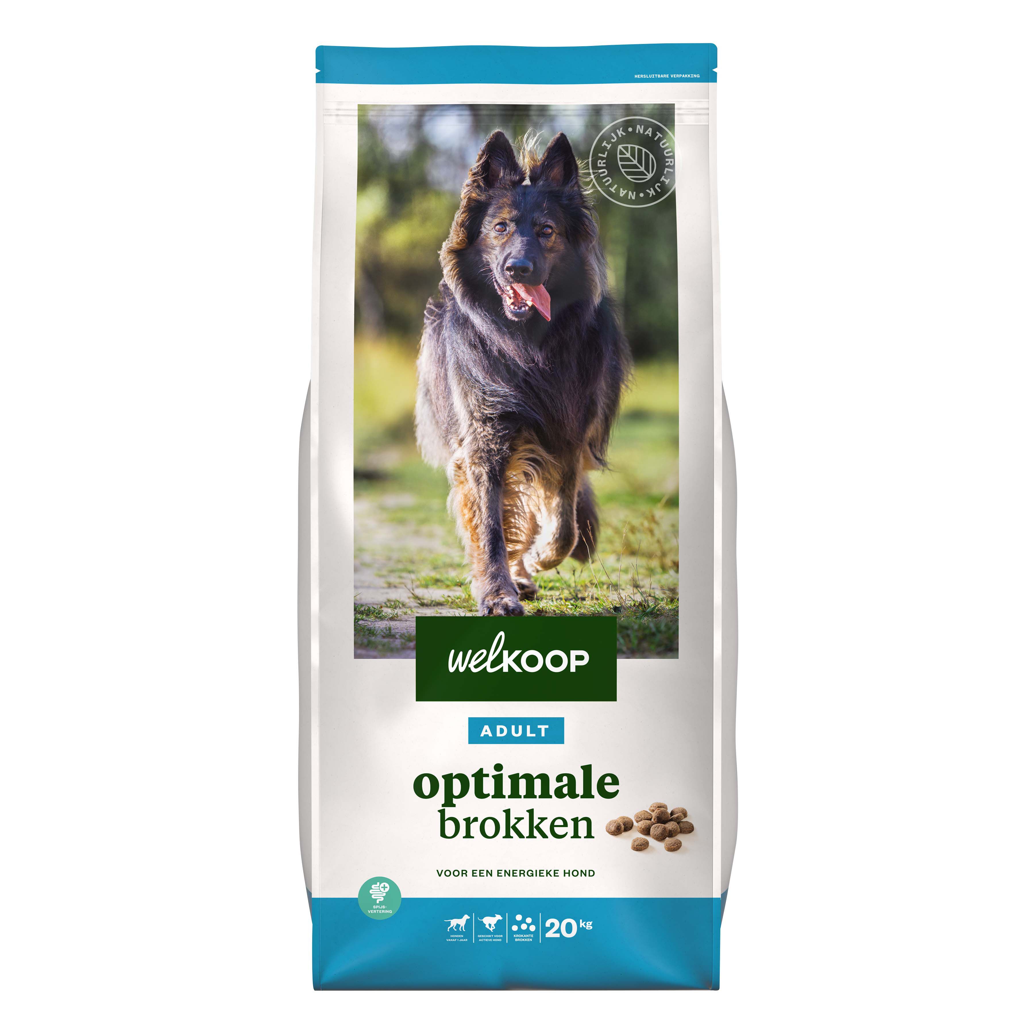 Welkoop Adult Optimale Krokante brokken - Hondenvoer - 20 Kilogram - Onbekend Welkoop Adult Optimale Krokante brokken - Hondenvoer - 20 Kilogram - Onbekend