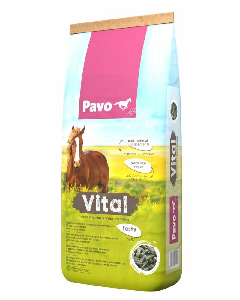 Pavo Vital - Basisvoeding - 20 Kilogram - Zak Pavo Vital - Basisvoeding - 20 Kilogram - Zak