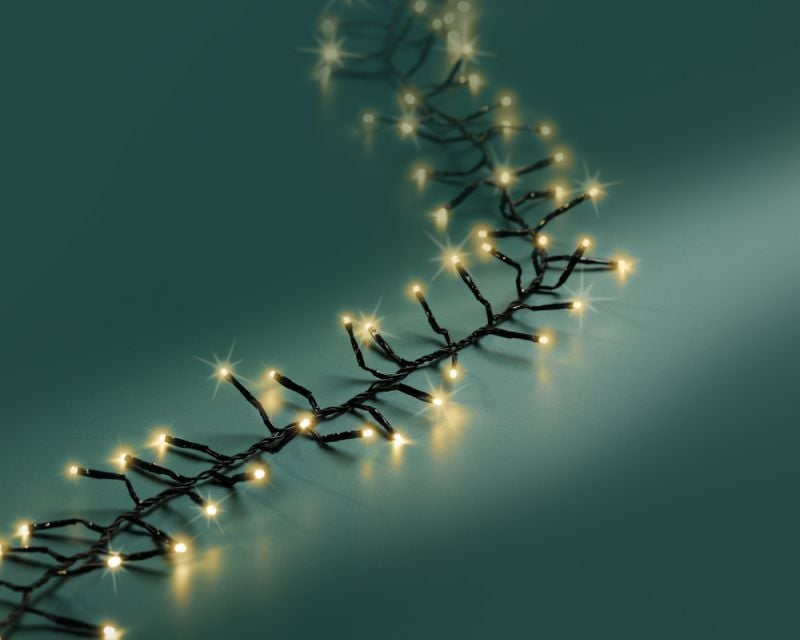 Lumineo LED - Clusterverlichting - 648 - Warm wit - 100 cm