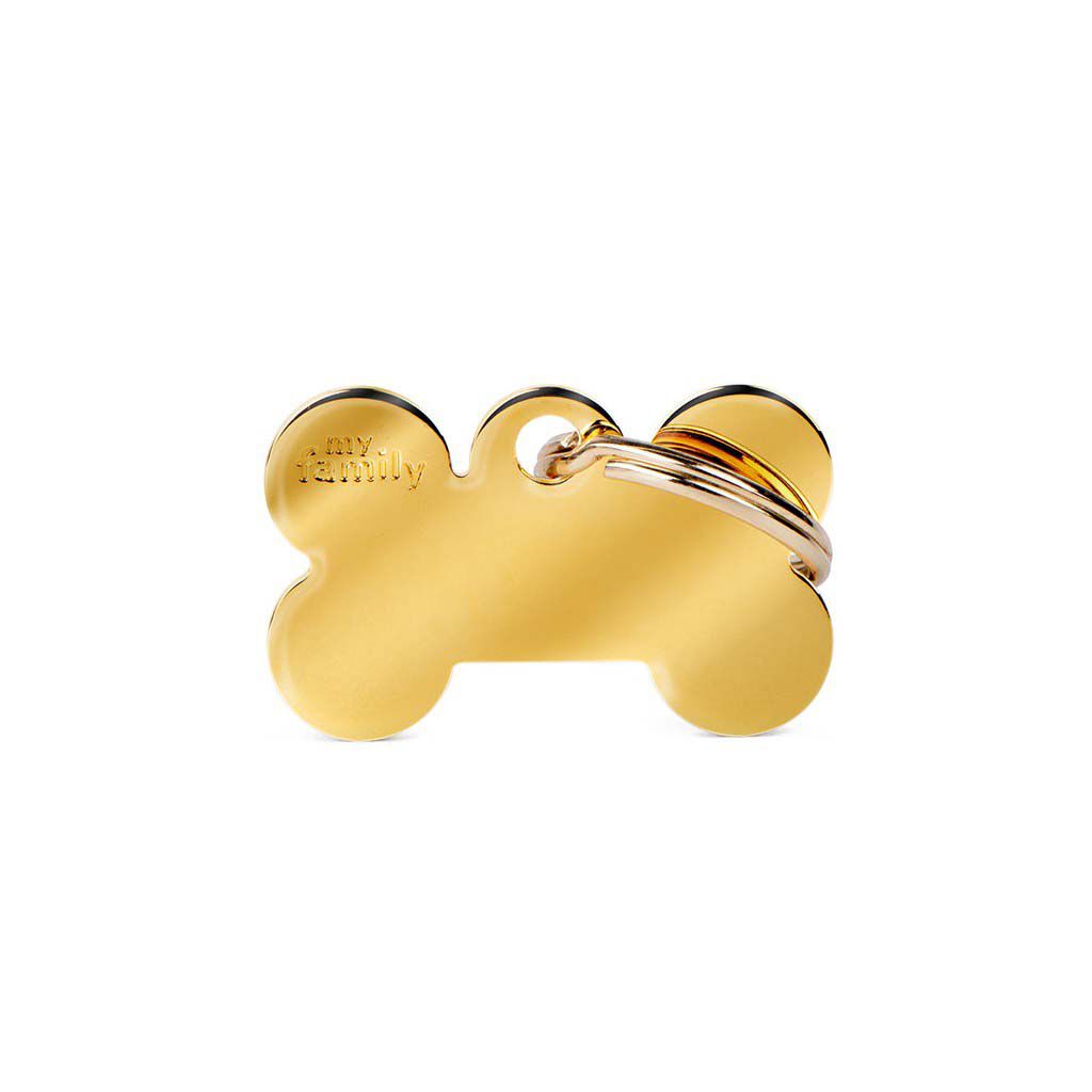 My Family Bot - Hondenpenning - Goud - S My Family Bot - Hondenpenning - Goud - S