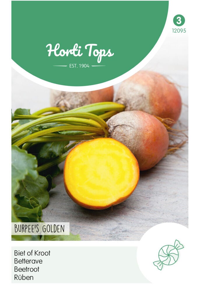 Hortitops Bieten Burpee's Golden - Groentezaden Hortitops Bieten Burpee's Golden - Groentezaden