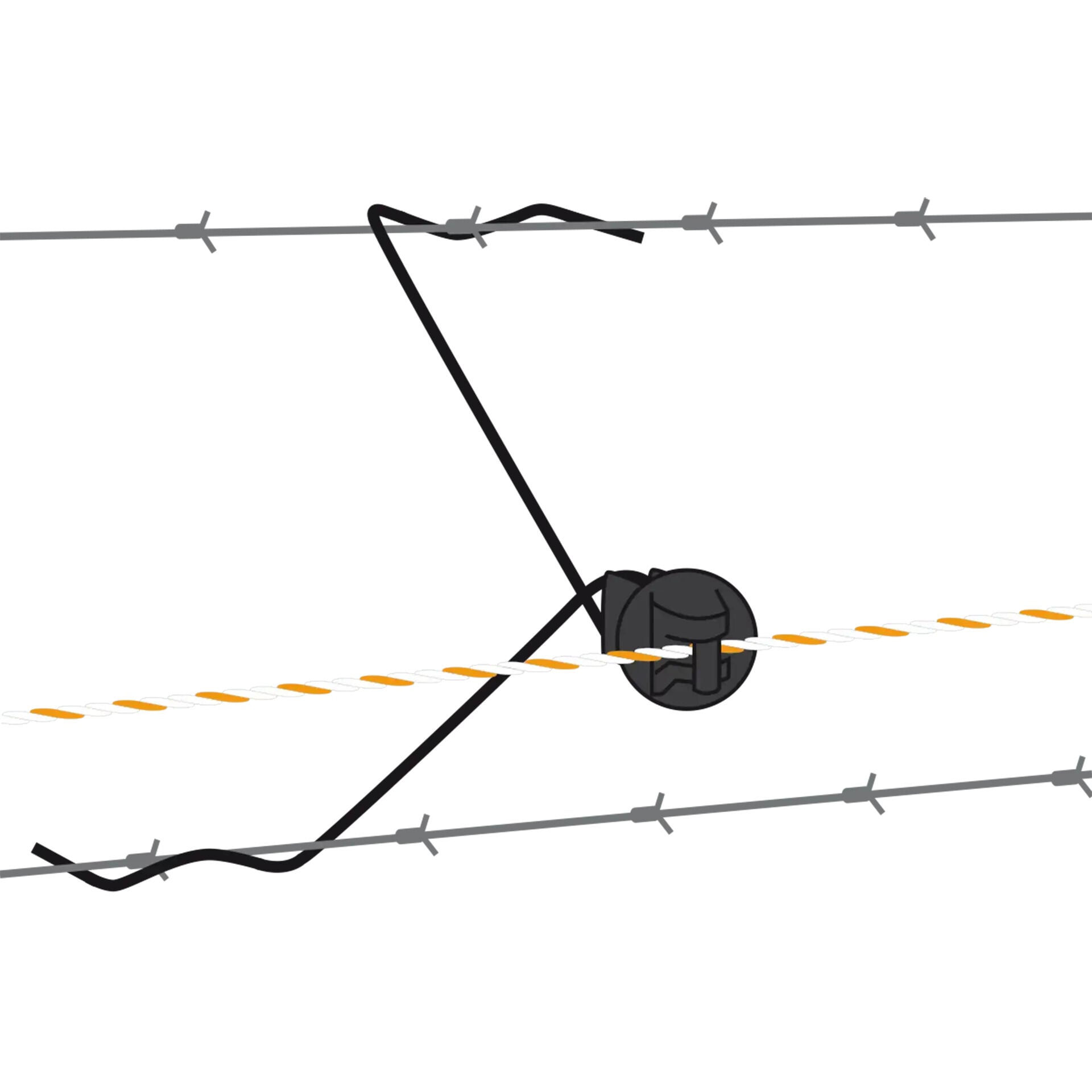 Gallagher Afstandisolator 30cm - Isolatoren