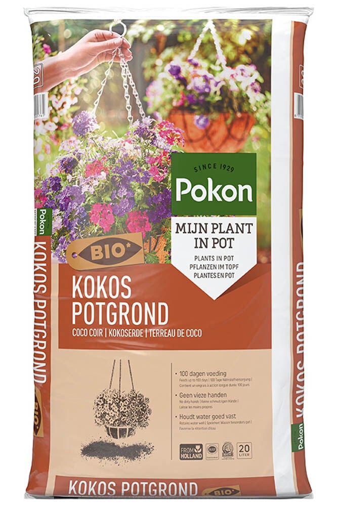 Pokon Bio - Kokos Potgrond - 20 Liter