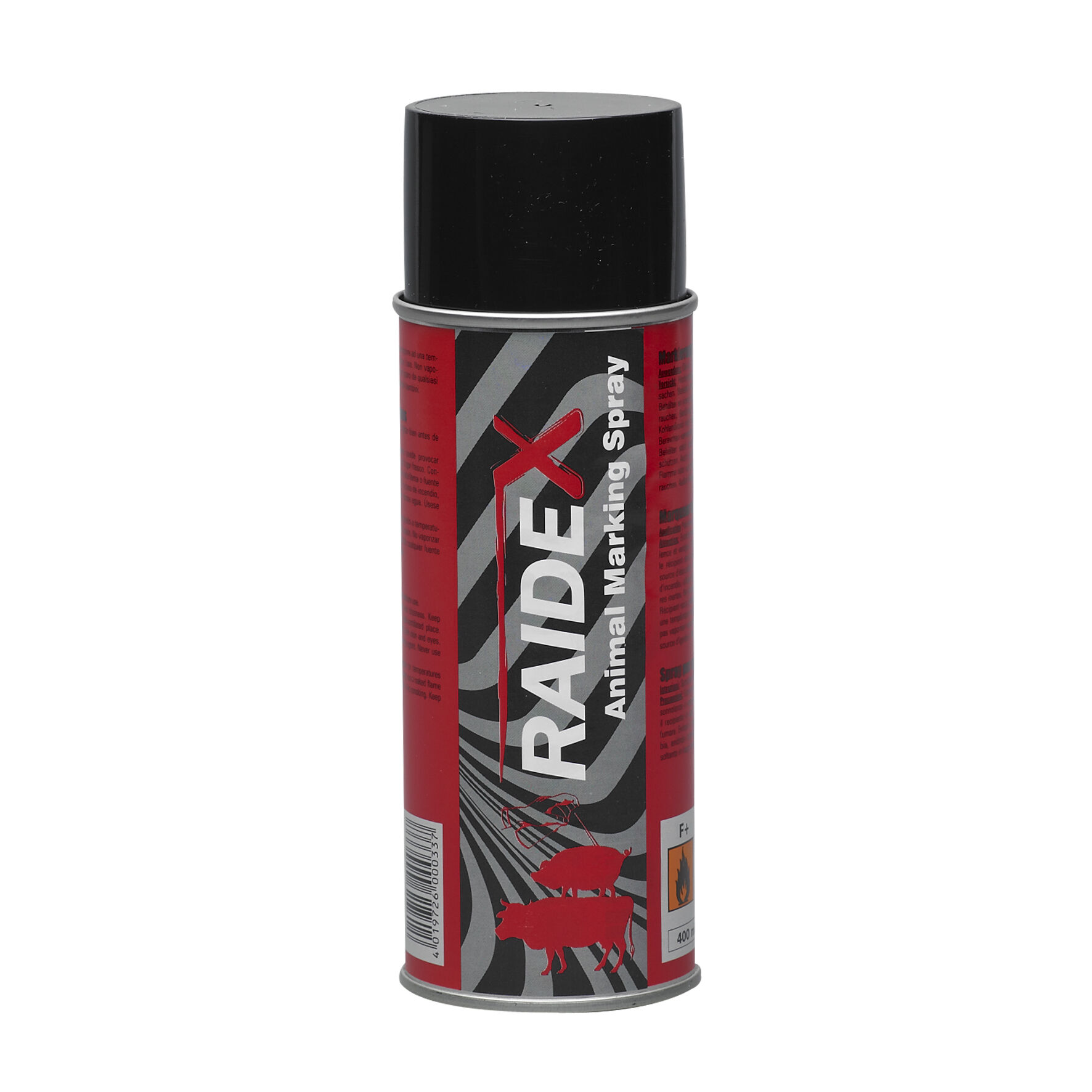 Raidex - Merkspray - Rood - 400 Milliliter Raidex - Merkspray - Rood - 400 Milliliter