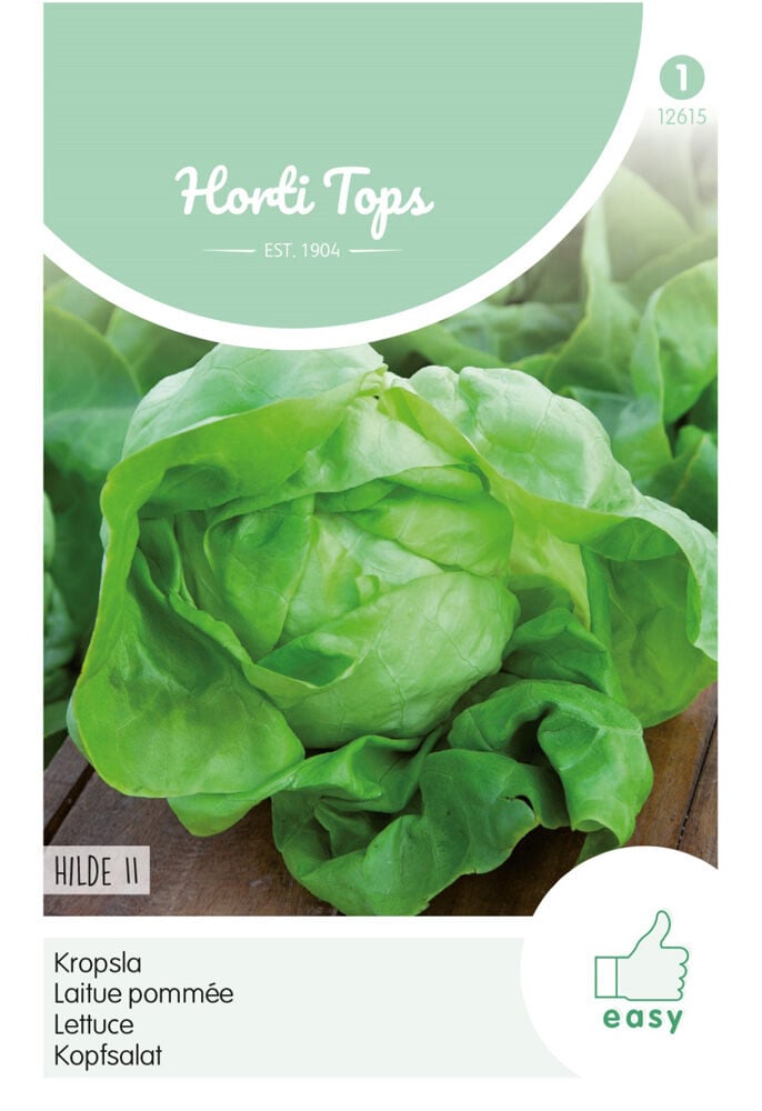 Hortitops Kropsla Lactuca sativa Hilde, verb. Attractie - Groentezaden Hortitops Kropsla Lactuca sativa Hilde, verb. Attractie - Groentezaden