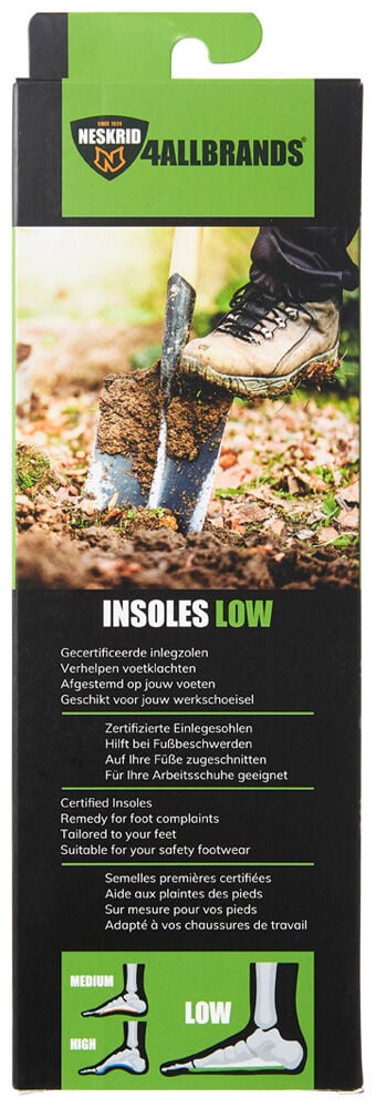 Neskrid Low Safety - Inlegzool - Groen - 42